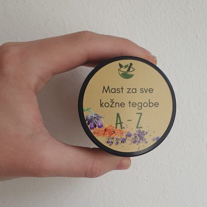 mast a-z za sve kožne tegobe, prirodna kozmetika