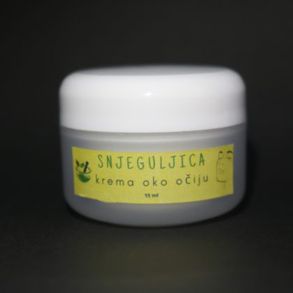 okoloočna krema, krema oko očiju, snjeguljica cosmetics